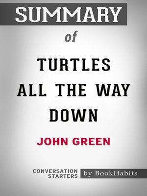 cover image of Summary of Turtles All the Way Down by John Green / Conversation Starters
